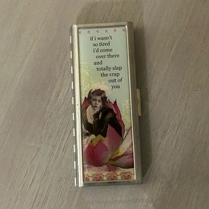 Luckie-Street, Design by Erin Smith Tampon Case.  Never Used.